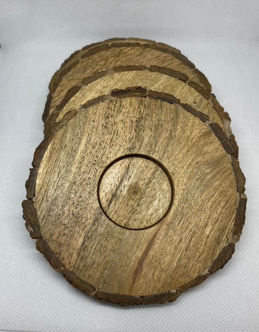 Live Edge Coaster Set (4)