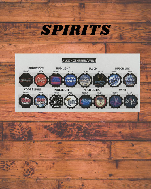 Spirits Poker Chips